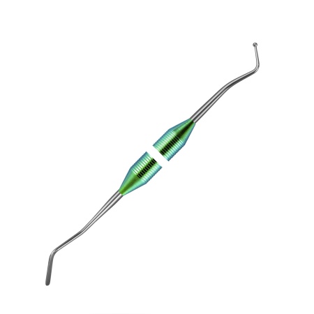 04-10 Штопфер шарообразный изогнутый-гладилка малая